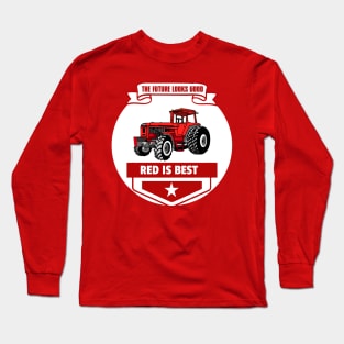 Red is best Long Sleeve T-Shirt